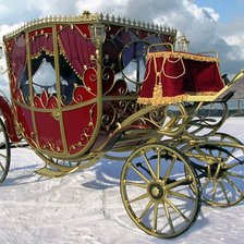 Схема вышивки «карета»