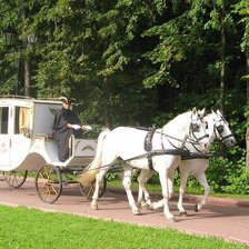 Схема вышивки «карета»