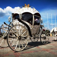 Схема вышивки «карета»