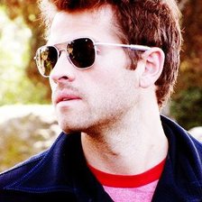 Схема вышивки «Миша Коллинз»