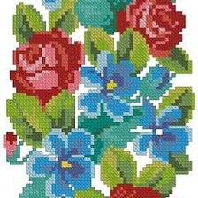 Схема вышивки «салфетка»