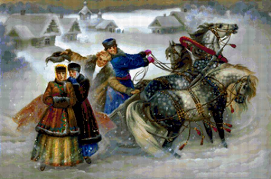 Народные гулчния - люди - предпросмотр