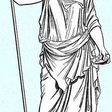 Схема вышивки «Афина»