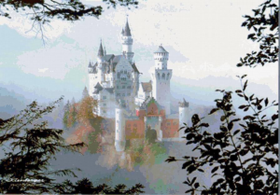 Замок в тумане - предпросмотр