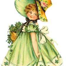 Схема вышивки «Маленькая кокетка»