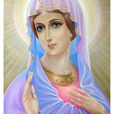 Схема вышивки «О тебе молюсь»