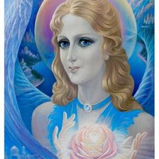 Схема вышивки «Ангел-хранитель»