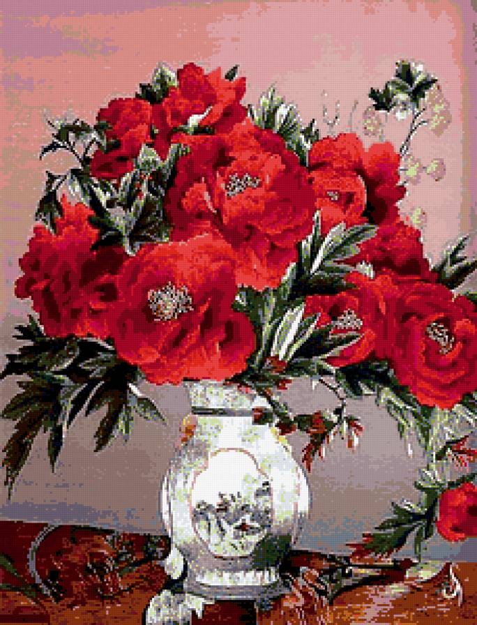 №180245 - ваза, маки, красные цветы, цветы - предпросмотр