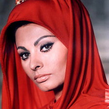 Схема вышивки «Софи Лорен»