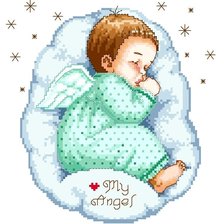 Схема вышивки «ребёнок»