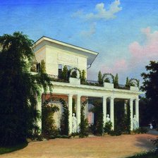 Схема вышивки «СЕРИЯ "ДВОРЯНСКИЕ УСАДЬБЫ". УСАДЬБА  КАЧАНОВКА.  1849 ГОД»