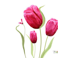 Схема вышивки «Женщина-цветок»