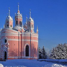 Схема вышивки «Чесменская церковь»
