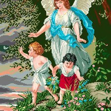 Схема вышивки «анел-пазител»