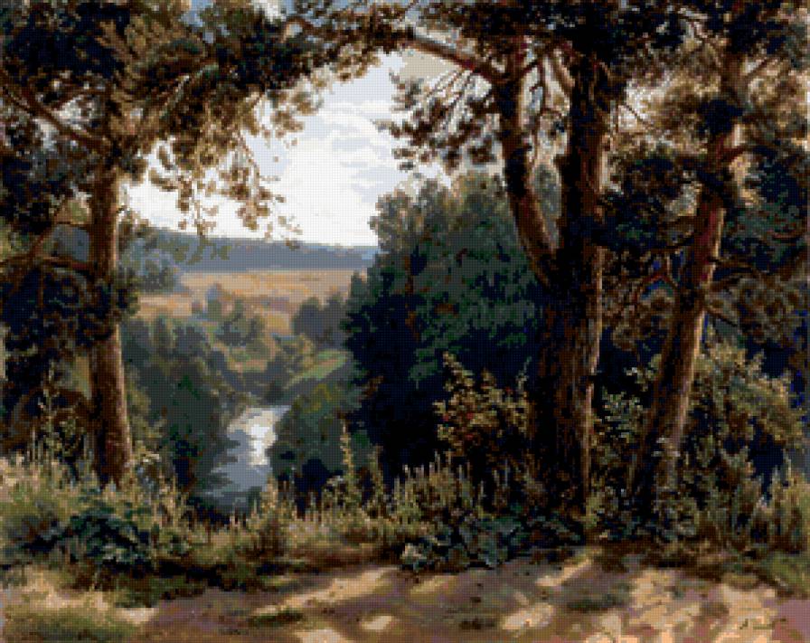 №180750 - картина, живопись, пейзаж, искусство - предпросмотр