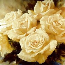 Схема вышивки «Розы»