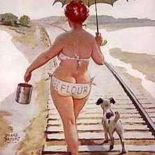 Схема вышивки «по шпалам...»