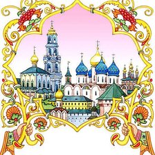 Схема вышивки «Сказочный собор»