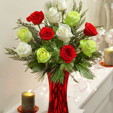 Схема вышивки «Троянди»