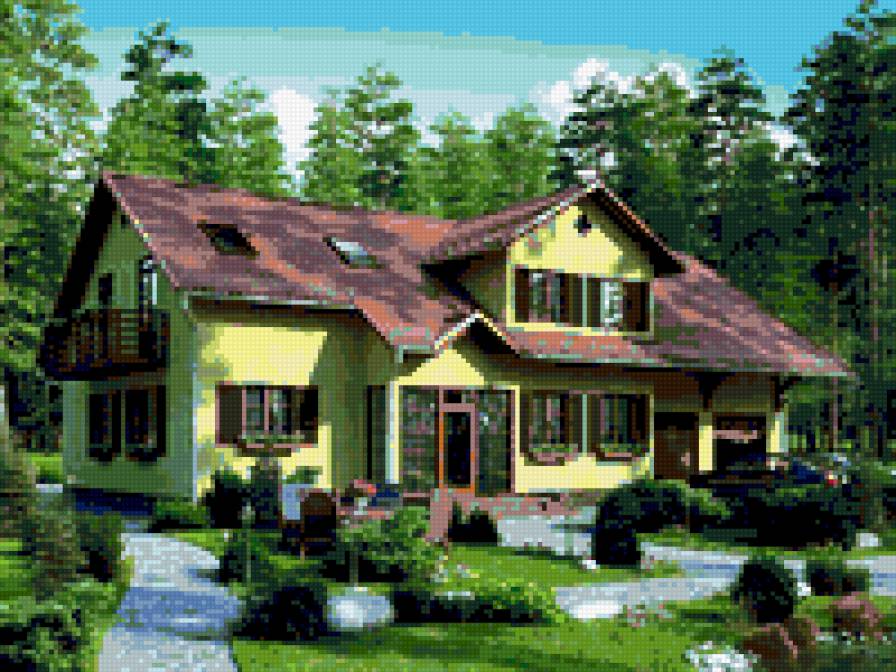 Дом моей мечты - домик, котедж - предпросмотр