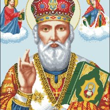 Схема вышивки «николай угодник»