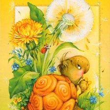 Схема вышивки «Черепашка»