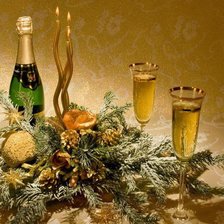 Схема вышивки «новый год»