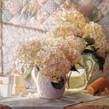 Схема вышивки «гортезии»