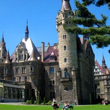 Схема вышивки «замки мира»