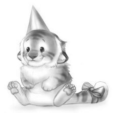 Схема вышивки «Тигра»