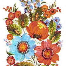 Схема вышивки «Букет»