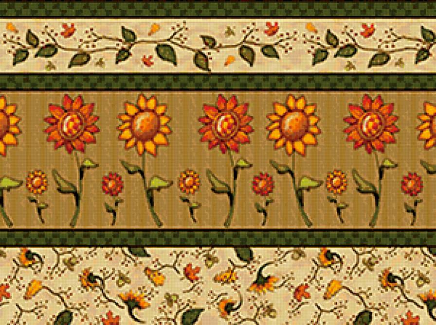 скатерть - подсолнухи.., цветы - предпросмотр