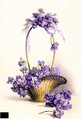 №182285 - корзина, ваза, букет, цветы - оригинал