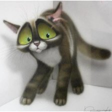 Схема вышивки «Кот»