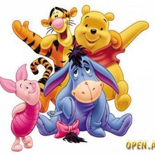 Схема вышивки «винни пух»