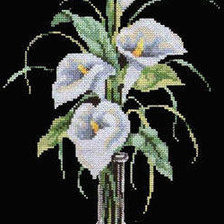 Схема вышивки «калла2»