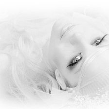 Схема вышивки «дівчина»