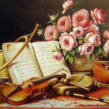 Схема вышивки «натюрморт»