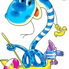 Схема вышивки «Год змеи 4»