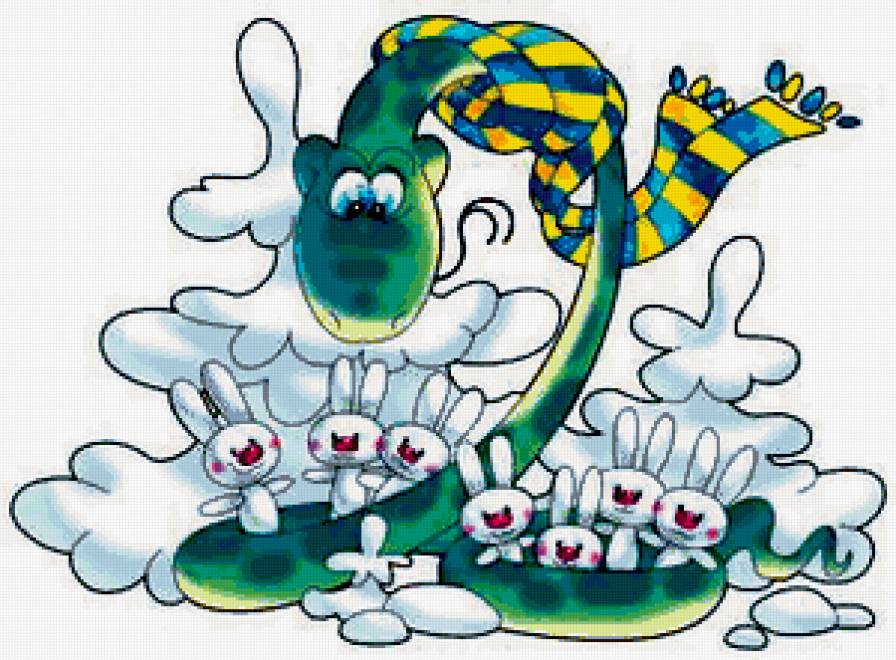 Год змеи 6 - новый год, змея - предпросмотр