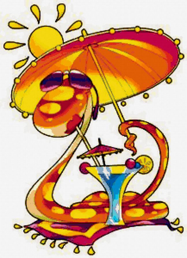 Год змеи 11 - змея, новый год - предпросмотр