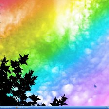 Схема вышивки «Окно»