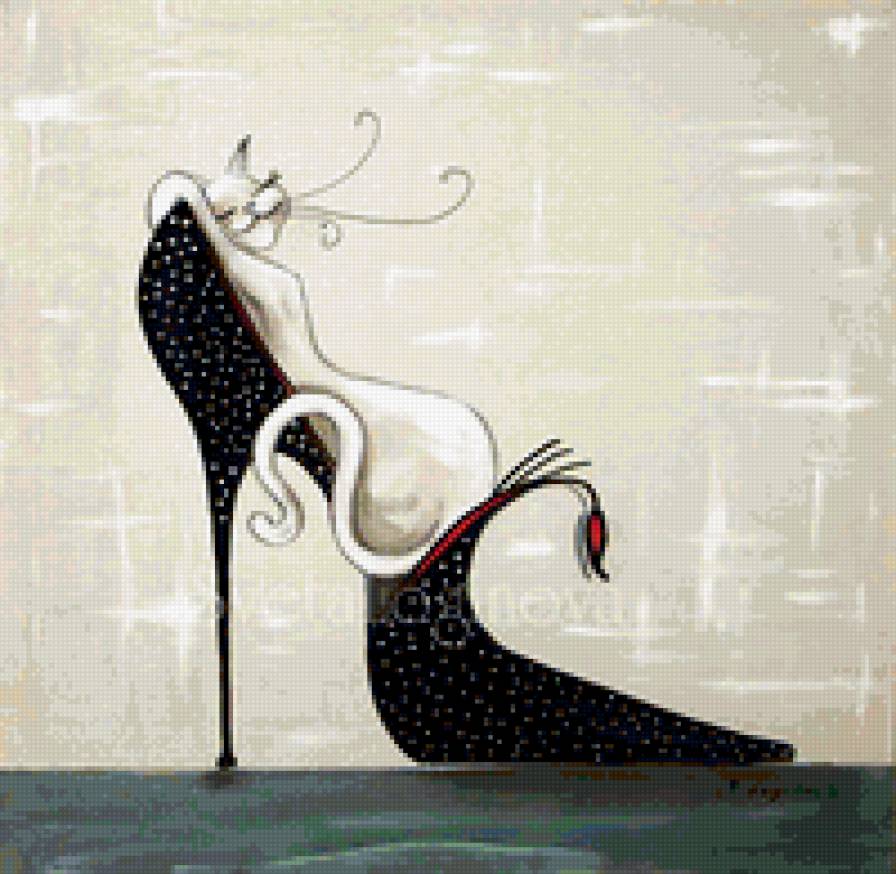 Киска - кошка, туфелька, кошечка - предпросмотр