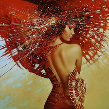 Схема вышивки «фэнтэзи»