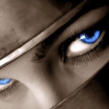 Схема вышивки «Взгляд ниндзи»