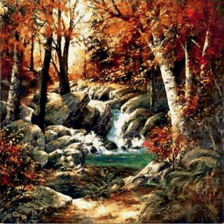 №183372 - лес, природа, речка - предпросмотр