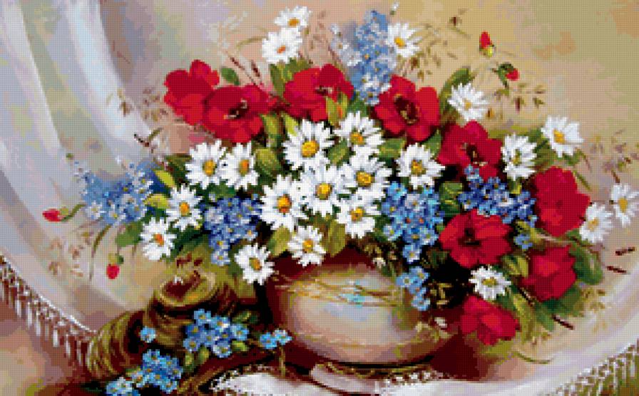 полевые цветы - предпросмотр