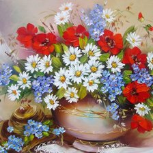 полевые цветы