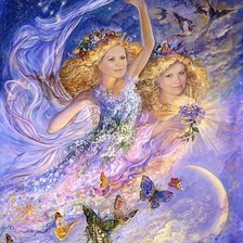 Схема вышивки «близнецы»