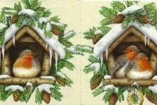 Схема вышивки «Птичьи гнездышки»